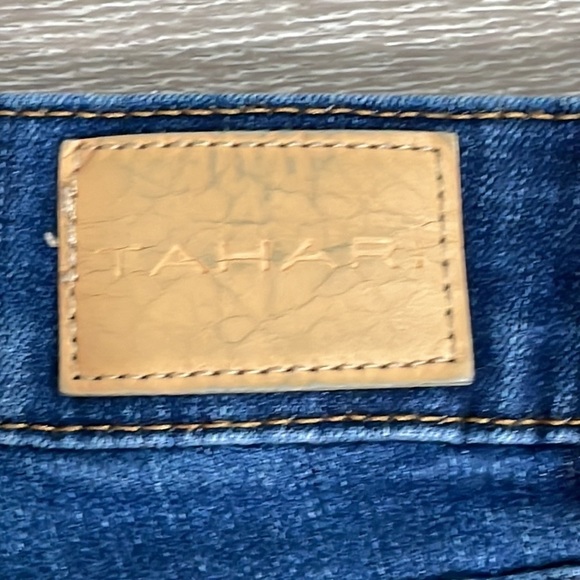 Tahari Kelly Mid Rise Skinny Denim Jeans 12/31 - Picture 16 of 16